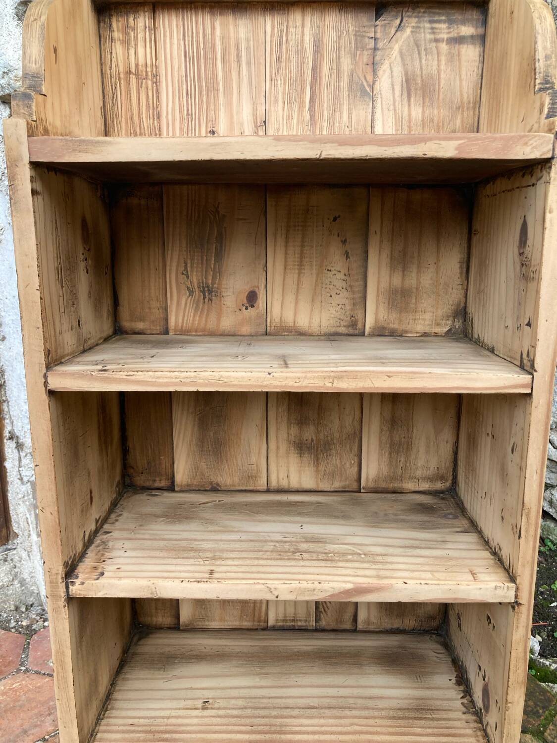Vintage bookshelf