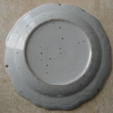 Assiette en faïence de St Amand manganèse XVIIIème siècle