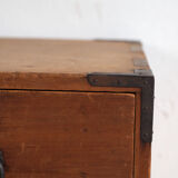 Small Japanese tansu with three drawers – Meiji Period (c. 1890–1926)