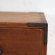 Small Japanese tansu with three drawers – Meiji Period (c. 1890–1926)