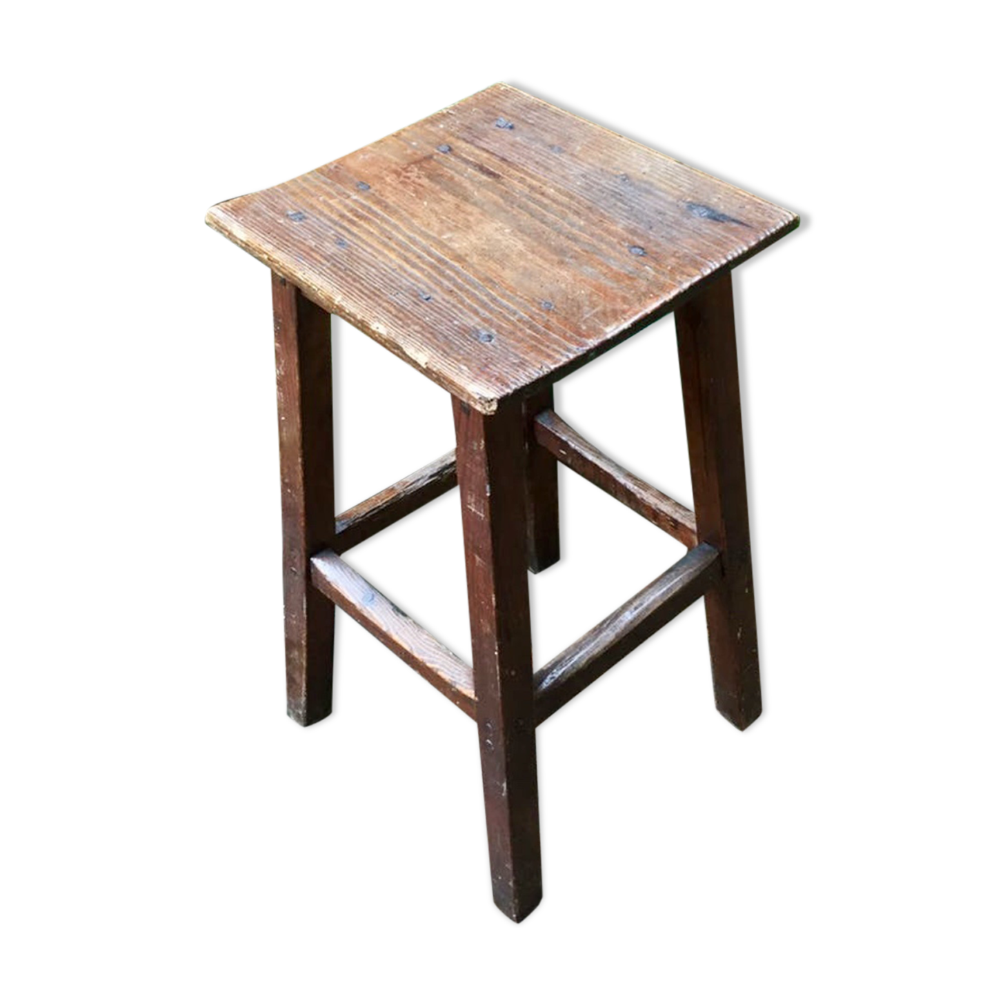 Old farm stool