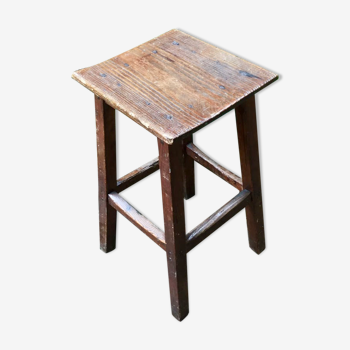 Old farm stool