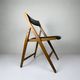 1970s Vintage folding chairs Eden by Gio Ponti for Stol Kamnik, Set of 6