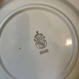 Set of 4 plates of Luneville