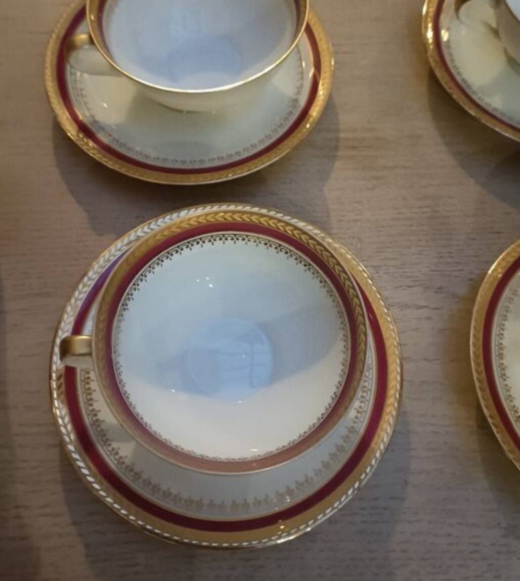 Tea or coffee service, Limoges, Chastagner