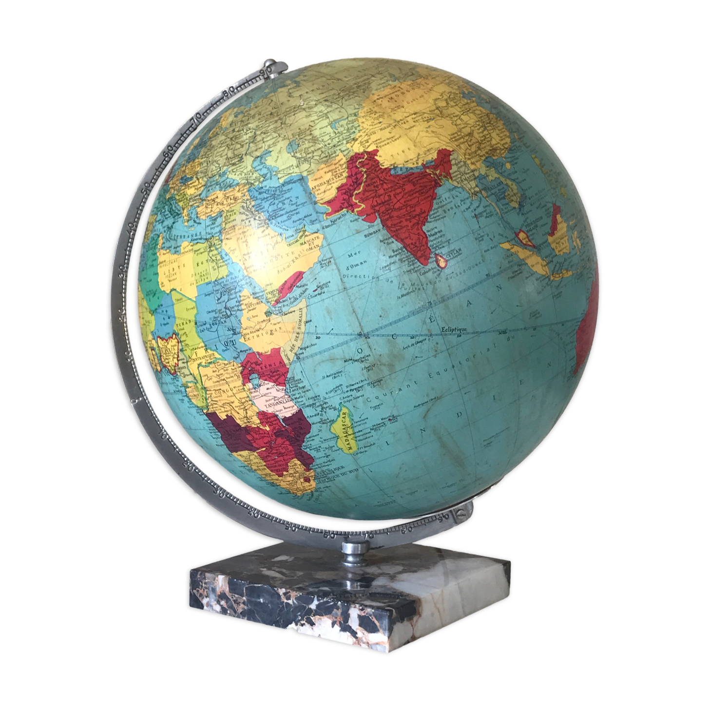 Luminous glass globe 1962