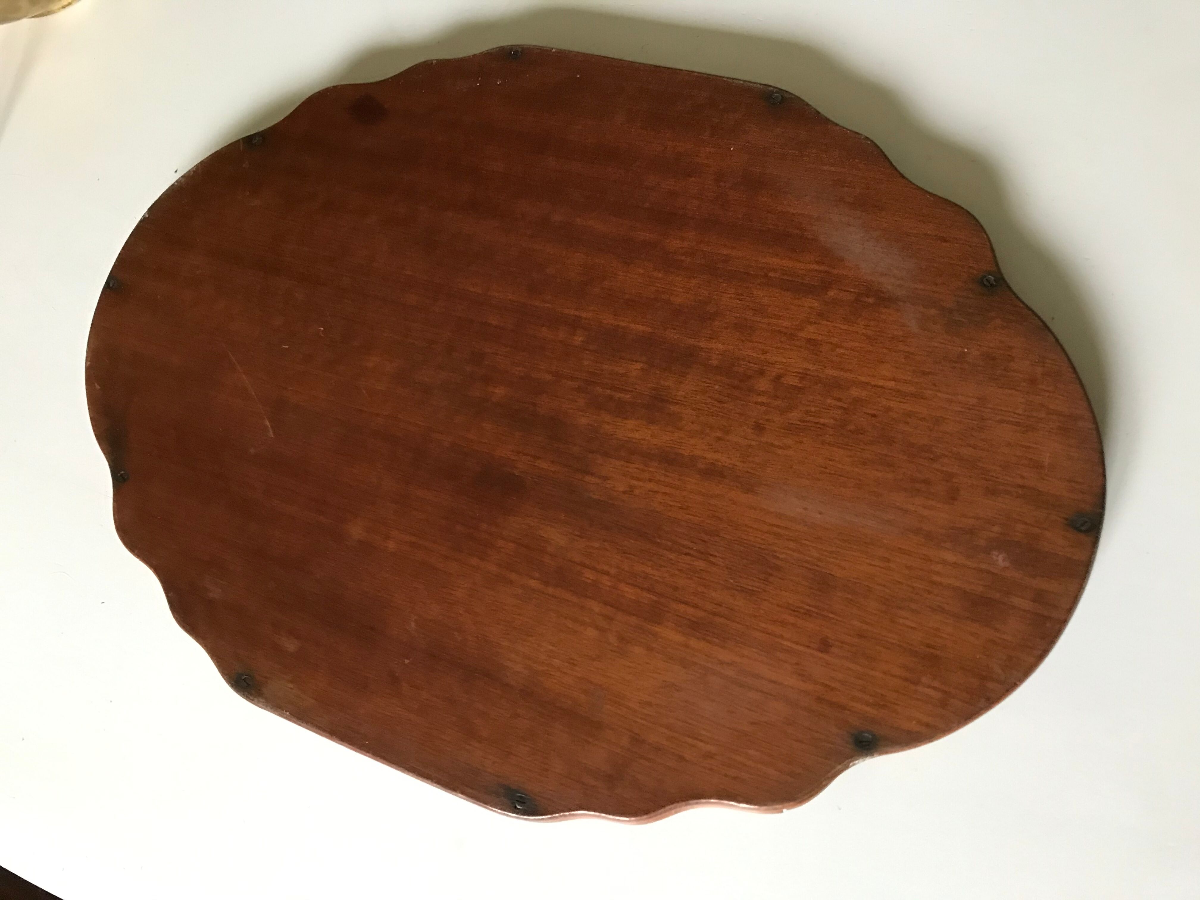 Wooden trinket bowl