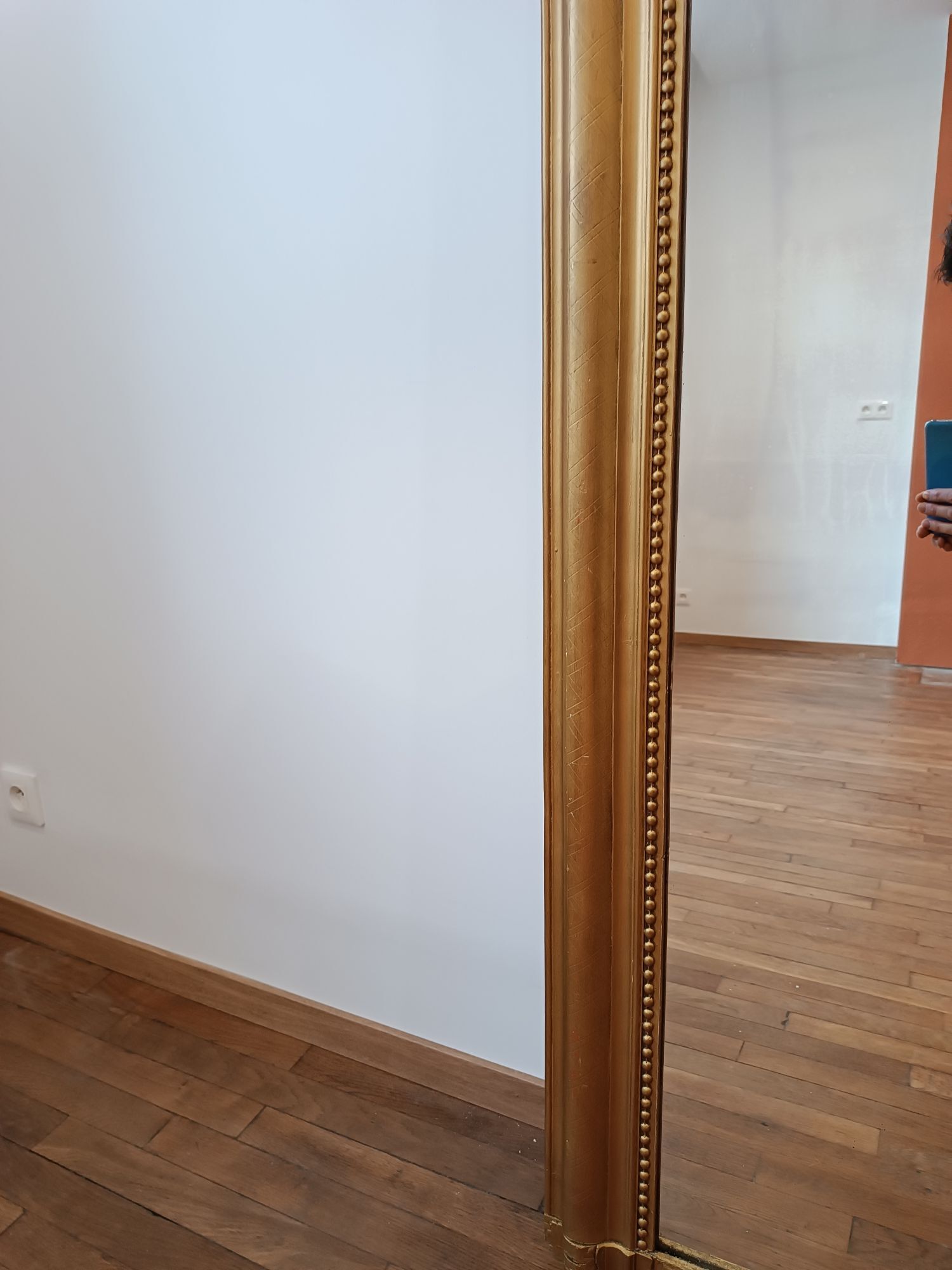 Antique mirror Louis Philippe 143/116 cm