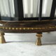 Suspension lanterne de vestibule  fleurs de Lys vintage