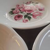 Assiettes creuses Gien 70's