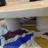 Moroccan art tadelakt coffee table