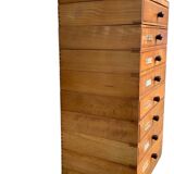 Vintage drawer unit with Bakelite knobs 1950