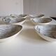 Set of 6 Salins Manufacture Bowls, Tolede Pattern