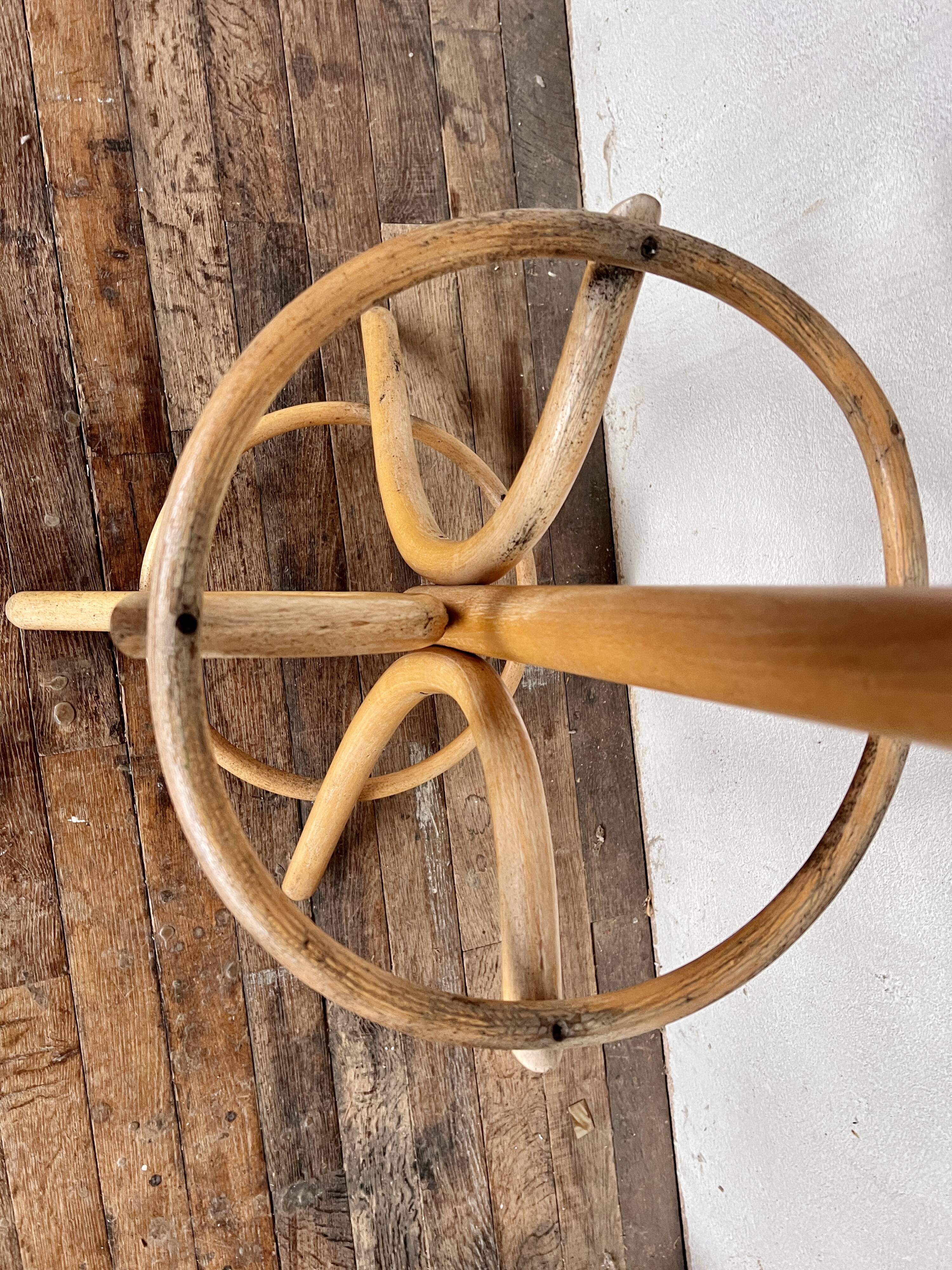 Porte chapeau porte manteau bistrot perroquet vintage rétro