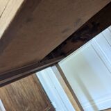 Wooden dining table