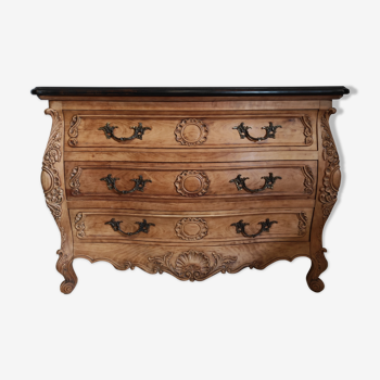 Commode bordelaise de style Louis XV relookée