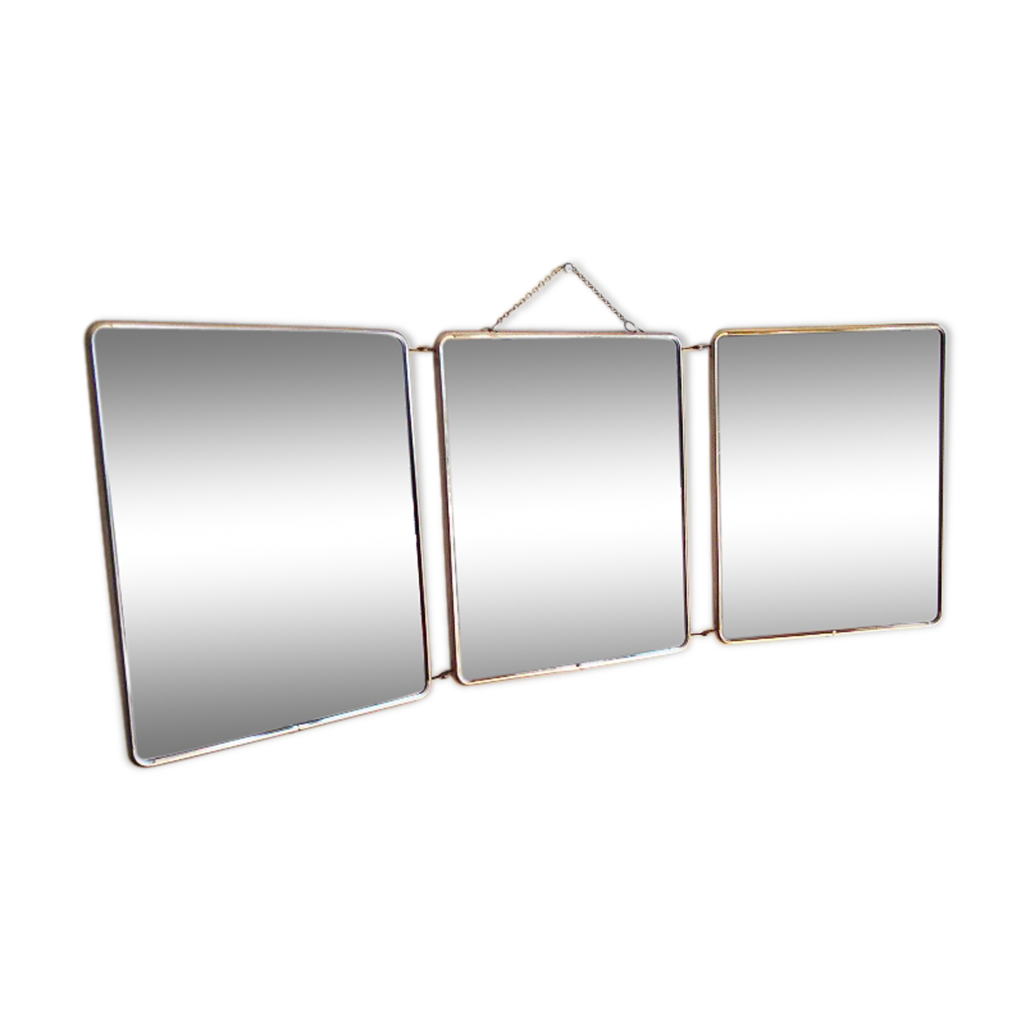 Barber triptych mirror 79 x 31 cm