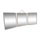 Miroir barbier triptyque 79 x 31 cm