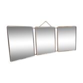 Miroir barbier triptyque 79 x 31 cm