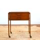 Scandinavian sewing box teak 1960s