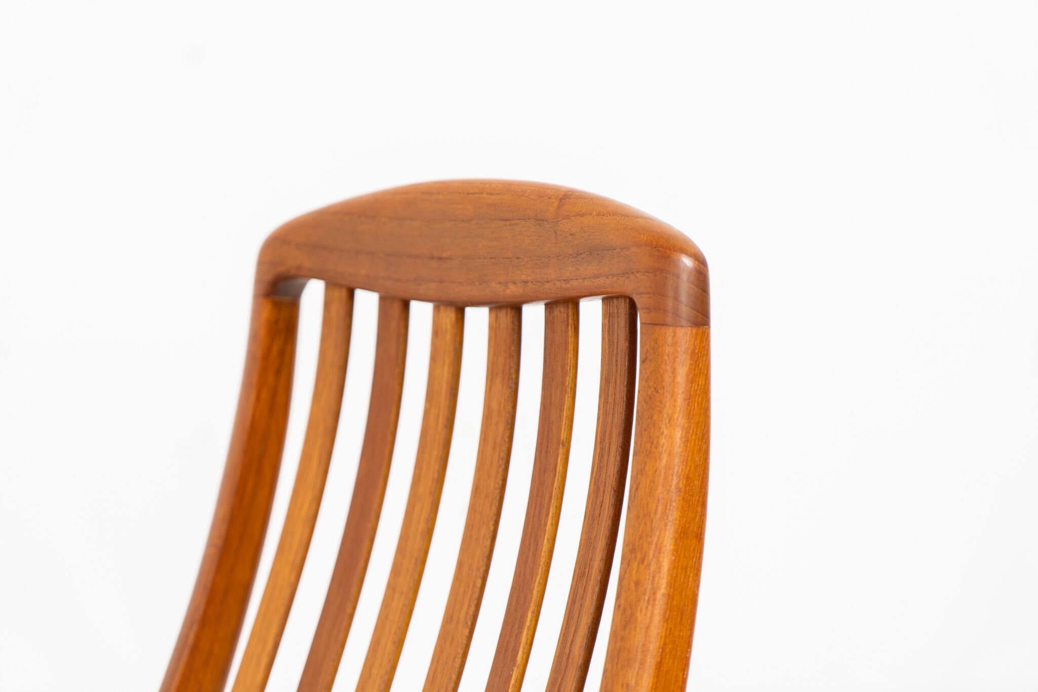 Ensemble de 4 chaises de salle à manger par Kai Kristiansen pour Schou Andersen