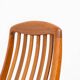 Set de 4 chaises de salle à manger par Kai Kristiansen pour Schou Andersen.