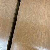 Pair of 1960s bedside tables compass feet