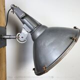 Large Vintage Industrial Aluminium Factory Wall Spotlight, 1970s