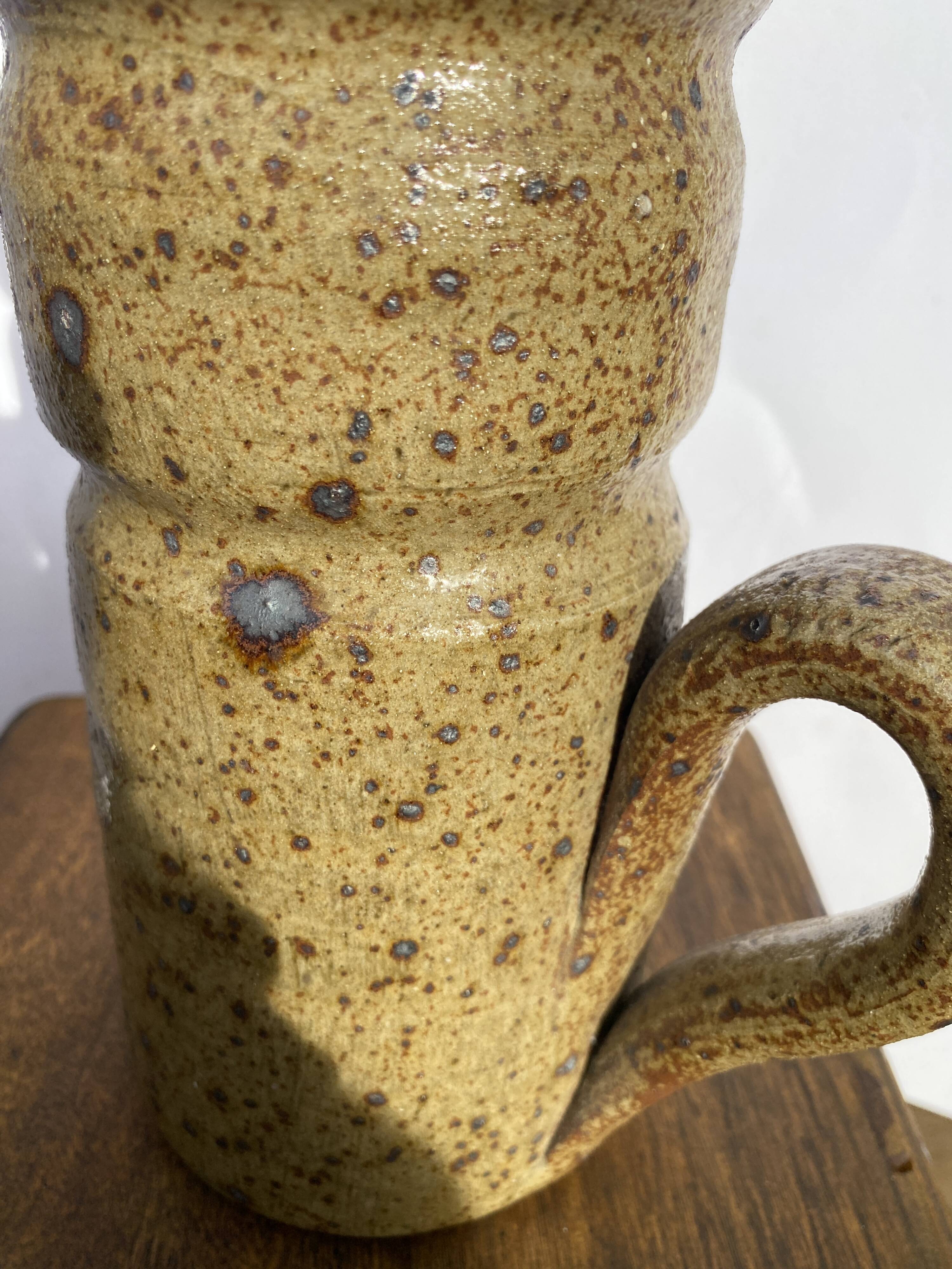 La Borne pyrite sandstone vase