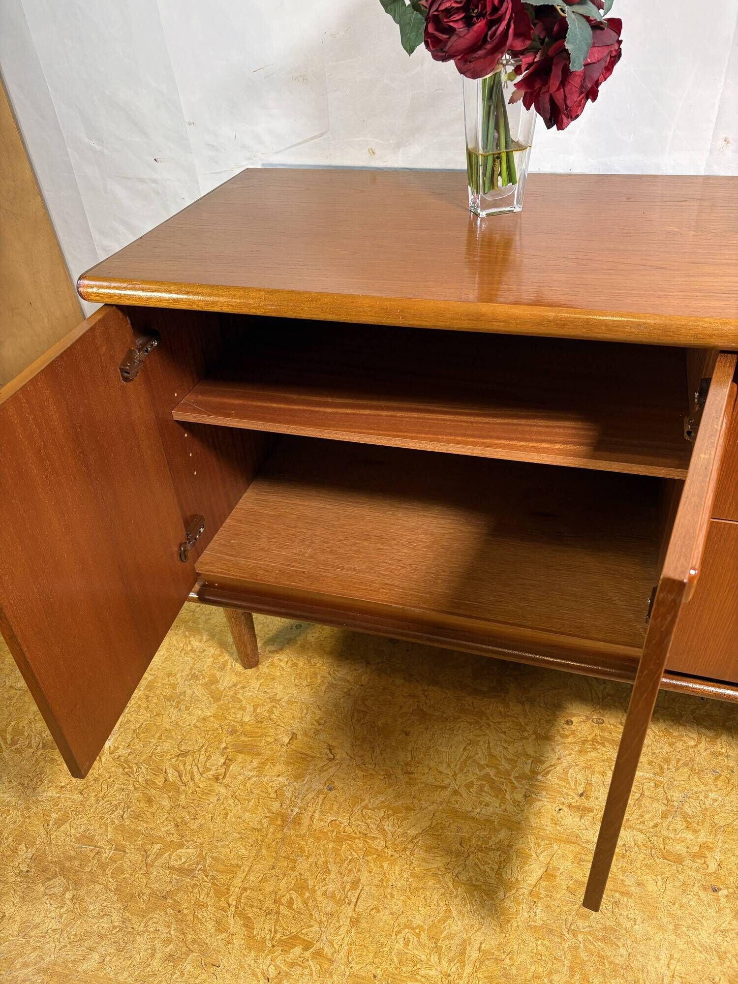 Vintage Meredew Teak Sideboard 1960s Mid-Century British   Design  Retro