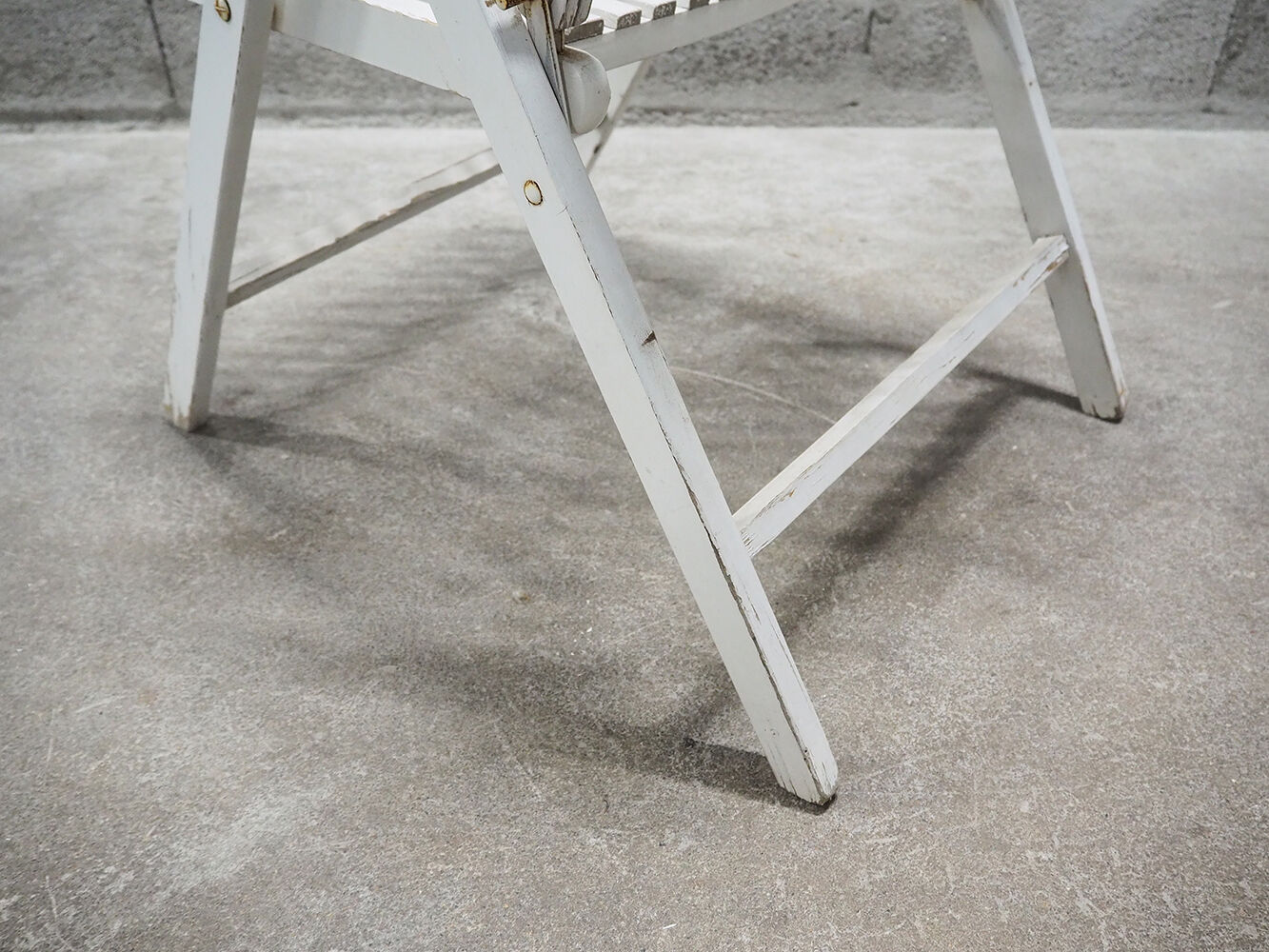 Set of 4 folding garden chairs Youpy, René Gleizes, vintage 60s