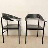 Pair of Artelano chairs, 1980