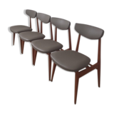 4 chaises vintage