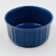 Vintage blue glazed ceramic gratin dish from the 1970s.