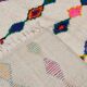 Large handmade colourful rug, 295 x 195 cm - G1087