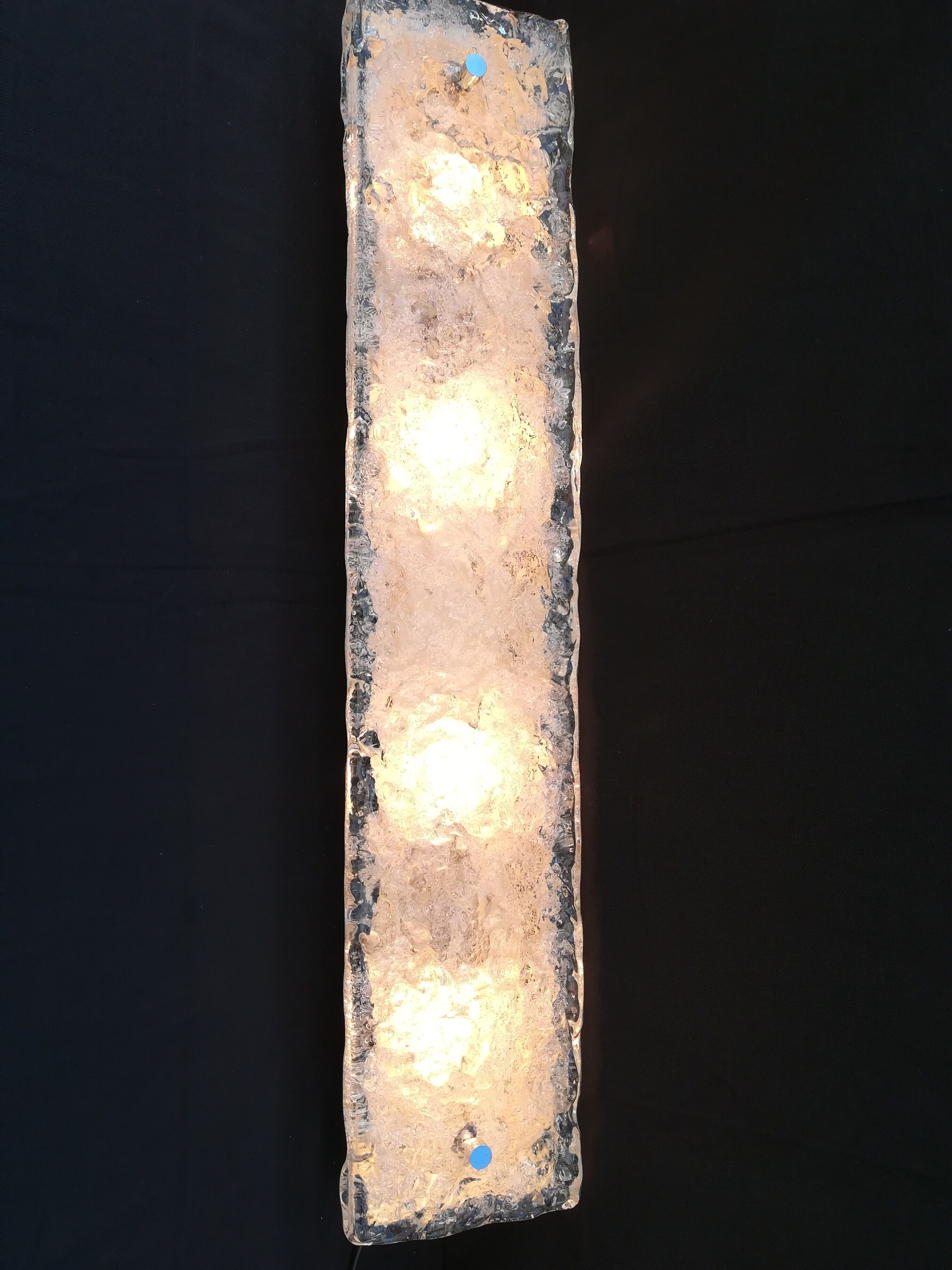 Murano glass sconces