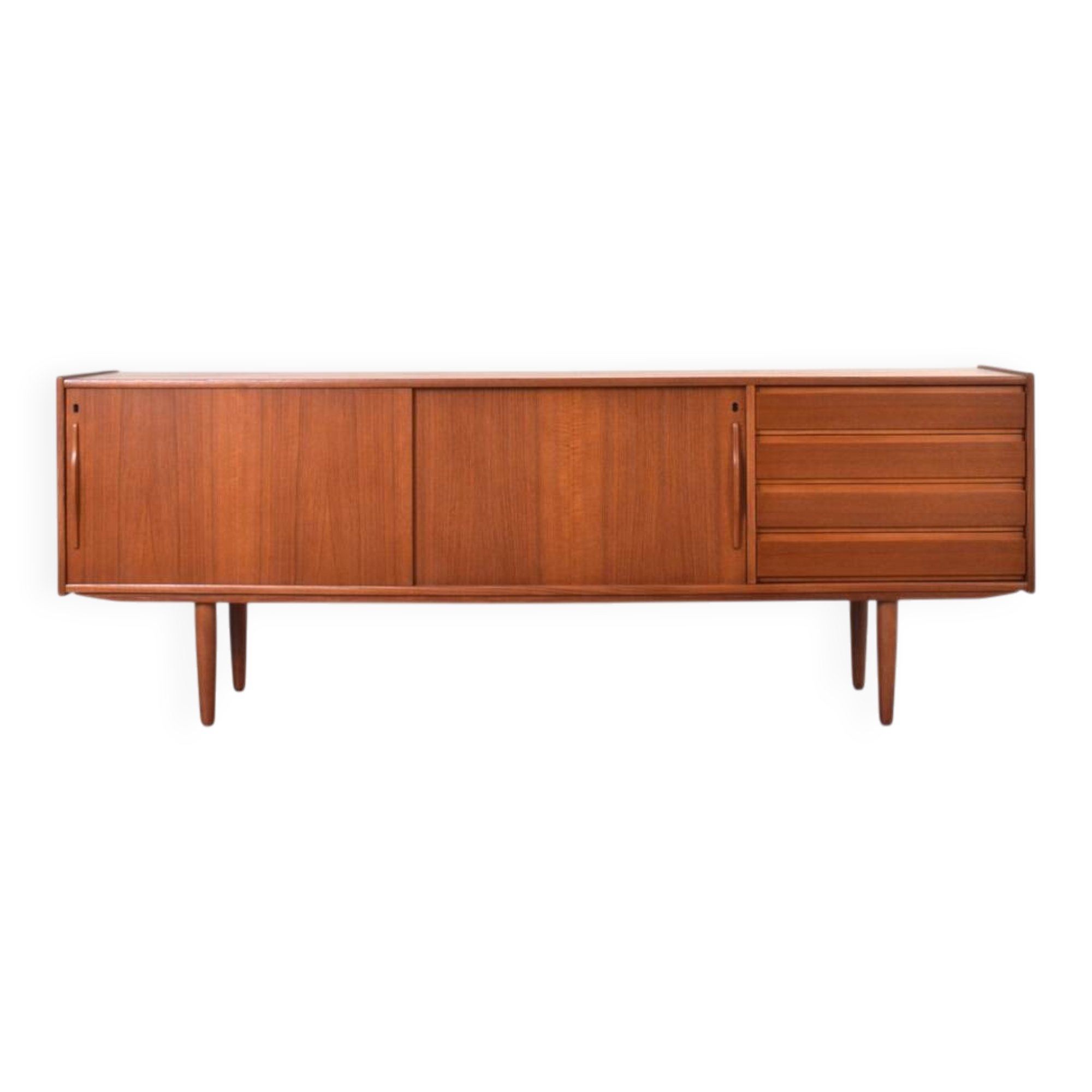 Mid-Century Danish Teak Sideboard, 1960s.