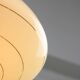 Mid-Century Modern Italian Yellow Glass and Brass Pendant Lamp, 1960s
