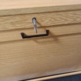 Vintage roll front cubboard