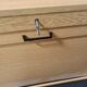 Vintage roll front cubboard
