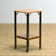 French marble and brass side table, circa 1920
