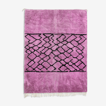 Modern Moroccan carpet pink 180x150cm