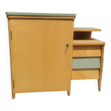 Vintage desk chest of drawers