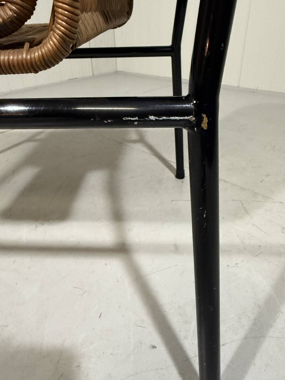 Wouter Fens rattan chair Gebr. Jonker Netherlands 1960’s