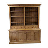 Light wood library