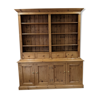 Light wood library