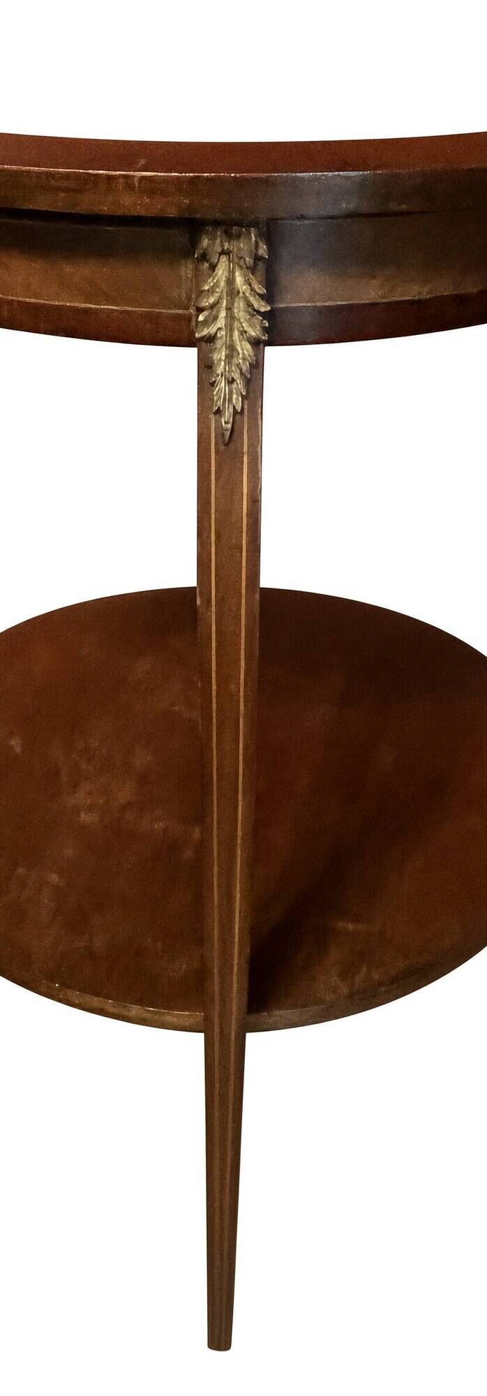 Louis XV style side table; sun veneer; removable top; H71cm