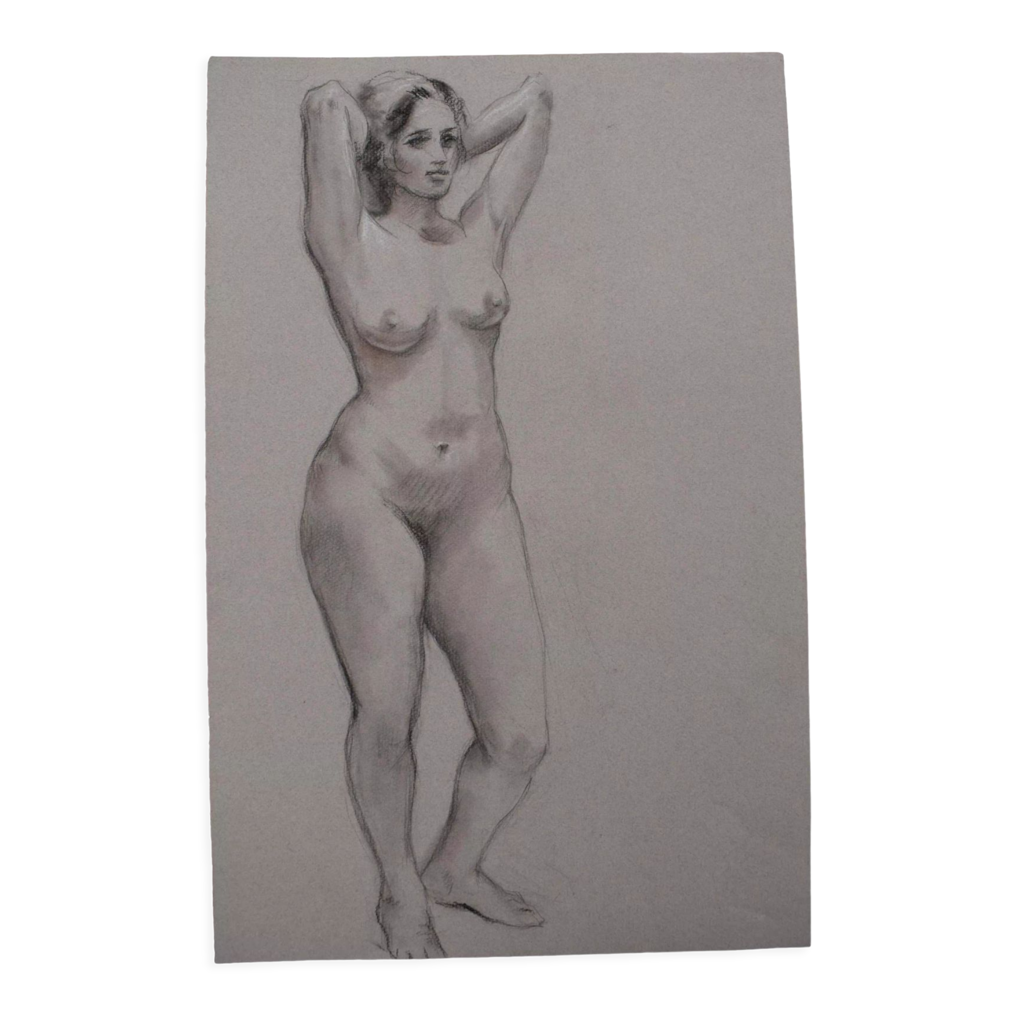 Vintage academic drawing
