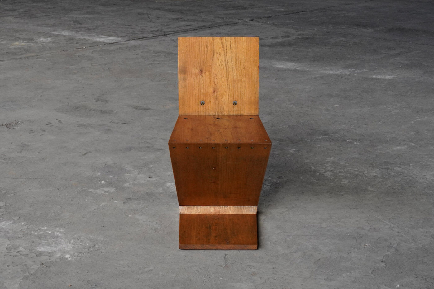 Gerrit Rietveld Zig Zag chair by G.A.v.d. Groenekan, The Netherlands 1960s