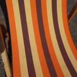 Vintage garden deck chair